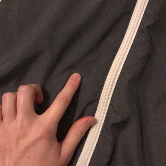 Windbreaker Men’s US S Gray Hoodie - Picture 6 of 9